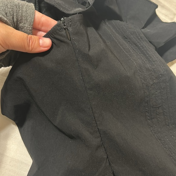 Commense Women's Square Neck Mini Corset Black Dress Short Ruffle Sleeve size S - Picture 12 of 12